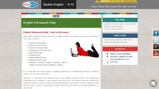 
                            4. English Homework - eAge Tutor - Www Eagetutor Com Portal