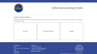 
                            6. Enhanced Learning Credits - Elcas Provider Portal