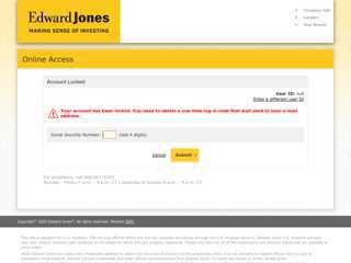 Enhanced Security: One Time Token | Edward Jones Account ...