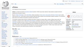 
                            10. eNotes - Wikipedia - Enotes Portal Free