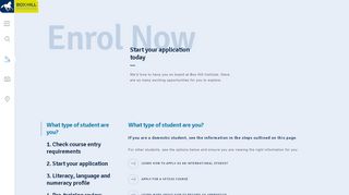 Enrolment | Box Hill Institute - Box Hill Institute Student Portal