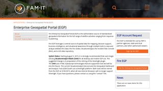 
                            2. Enterprise Geospatial Portal (EGP) | FAMIT - Egp Portal
