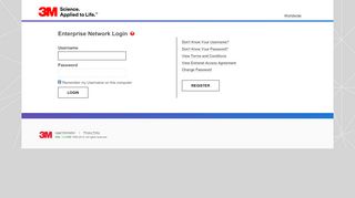 
                            2. Enterprise Network Login - 3M - 3m Enterprise Network Portal