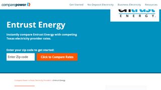 
                            7. Entrust Energy - Compare cheap electricty rates in Texas ... - Entrust Energy Portal