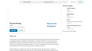 
                            9. Entrust Energy | LinkedIn - Entrust Energy Portal