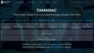 
                            2. Envestnet | Tamarac - Integrated RIA Platform - Tamarac Rebalancer Portal