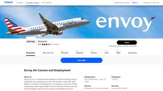 
Envoy Air Careers and Employment | Indeed.com
