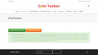 
                            5. ePay Faucets - Coin Tasker - Faucetbox Portal