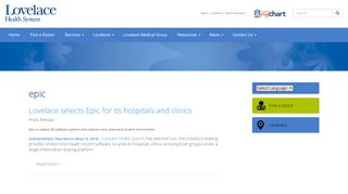
                            6. epic | Lovelace Health System in New Mexico - Lovelace Provider Portal