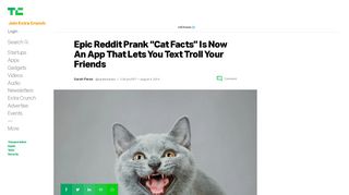 
                            5. Epic Reddit Prank “Cat Facts” Is Now An App That Lets You ... - Text Sign Up Prank