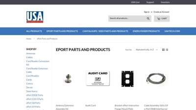 ePort Parts and Products – USA Technologies Store