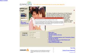 
                            7. EPPICard Login - Santa Clara County Child Support Portal