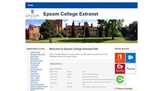 
                            10. Epsom College Extranet - Epsom College Parent Portal