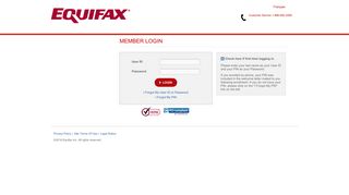 Equifax Credit Watch - Member Login