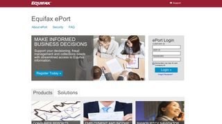 
                            1. Equifax - Equifax Eport Portal
