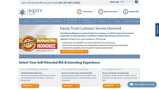 
                            1. Equity Trust Company | Self Directed IRA | Real Estate IRA - Equity Trust Client Portal
