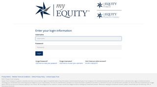 
                            3. Equity Trust - Equity Trust Client Portal