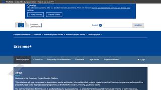 Erasmus+ Project Results - European Commission - Erasmus Participant Portal Portal