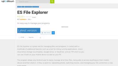 ES File Explorer 4.2.2.2 for Android - Download