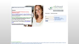 
                            1. eSchool Solutions, Inc. Electronic Registrar Online - Log On - Sems Ottawa Catholic Schools Portal