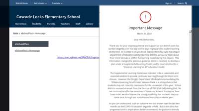 eSchoolPlus / [$SectionName$]'s Homepage