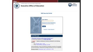
ESE Security Portal
