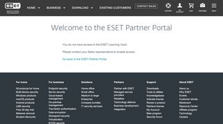 
                            3. ESET North-American Partner Portal - Eset Partner Portal Login Uk
