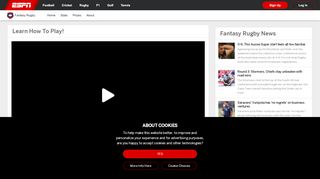 
                            2. ESPN Fantasy Rugby - ESPN fantasy soccer - Espn Fantasy Rugby 2018 Portal