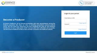 
                            5. Essence Healthcare Producer Portal - Essence Healthcare Provider Portal