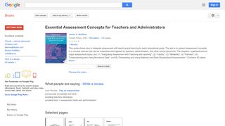 
                            2. Essential Assessment Concepts for Teachers and Administrators - Essential Assessment Teacher Login
