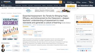 
                            3. Essential Assessment: Six Tenets for Bringing ... - Amazon.com - Essential Assessment Teacher Login