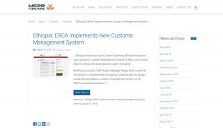 
                            3. Ethiopia: ERCA Implements New Customs Management System ... - Www Erca Trade Portal