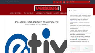 
                            15. Etix Acquires TicketBiscuit and ExtremeTix | VenuesNow - Extremetix Portal