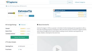 
                            7. eTix Reviews and Pricing - 2020 - Capterra - Extremetix Portal