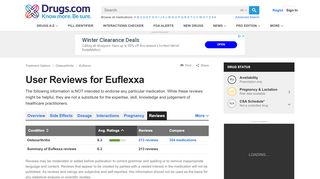 
                            7. Euflexxa Reviews & Ratings at Drugs.com - Euflexxa Solution Center Portal