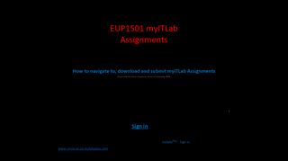 
                            7. EUP1501 myITLab Assignments - Google Slides - Google Docs - Myitlab Login Unisa