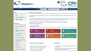 European Dynamics - Welcome to eTendersNI - Etenders Ni Portal