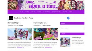 
                            7. Ever After High, dolls, games, videos, coloring pages and news. - Everafterhigh Com Portal