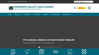 
                            4. Evergreen Valley High School - Evhs Parent Portal