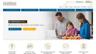 
                            2. Everyday Well | Memorial Hermann - Everyday Well Patient Portal