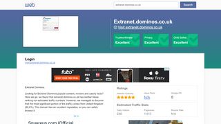 
                            2. Everything on extranet.dominos.co.uk. Login. - Horde - Extranet Dominos Portal