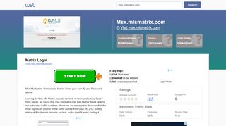 
Everything on msx.mlsmatrix.com. Matrix Login. - Horde
