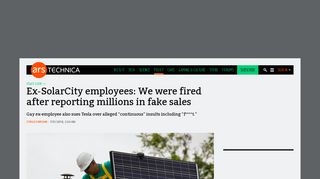 
                            2. Ex-SolarCity employees: We were fired after reporting millions ... - Solarcity Employee Portal
