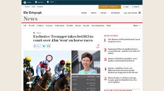 Exclusive: Teenager takes bet365 to court over £1m 'won' on ... - Bet365 Portal Mobile