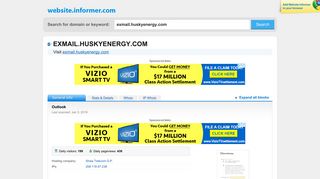 
                            3. exmail.huskyenergy.com at Website Informer. Outlook. Visit ... - Husky Energy Email Login