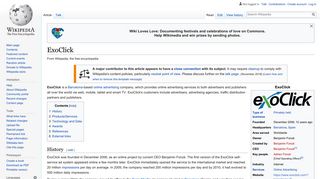
ExoClick - Wikipedia  
