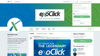 
ExoClick.com (@Exoclick) | Twitter  
