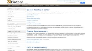 
                            6. Expense Reports - VUMC Finance - Vanderbilt University - Vanderbilt University Concur Portal