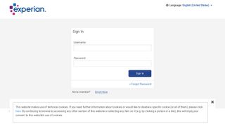 
                            6. Experian IdentityWorks Global - Sign In - Experian Identity Works Portal