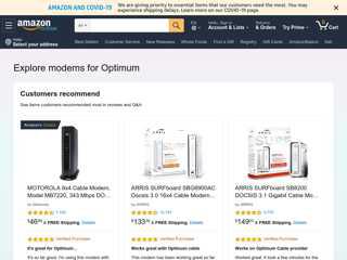 Explore modems for optimum | Amazon.com